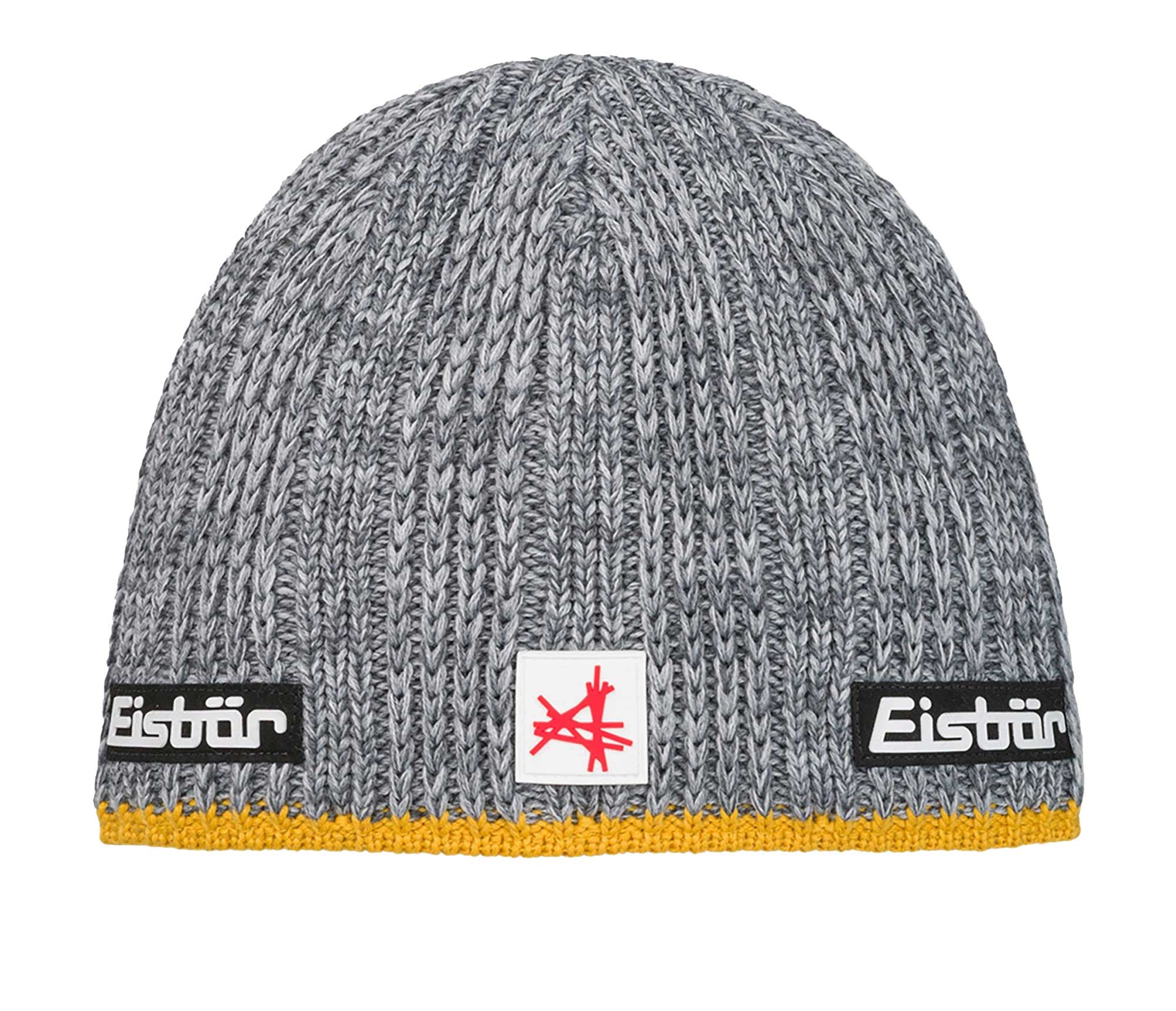 Czapka zimowa Eisbar Rene Mü XL Sa Merino mustard/grey melange