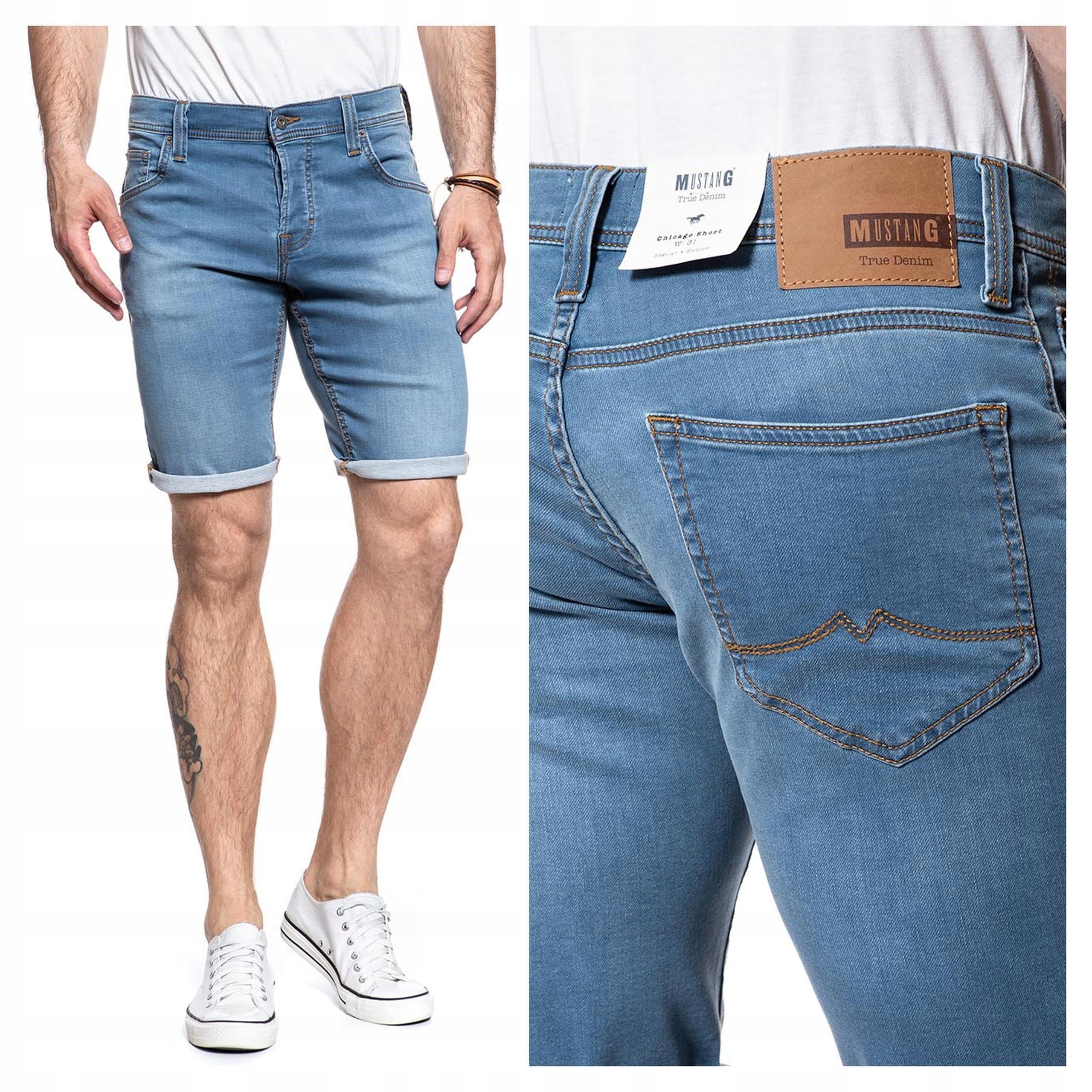 Pánské džínové kraťasy Mustang Chicago Short W38
