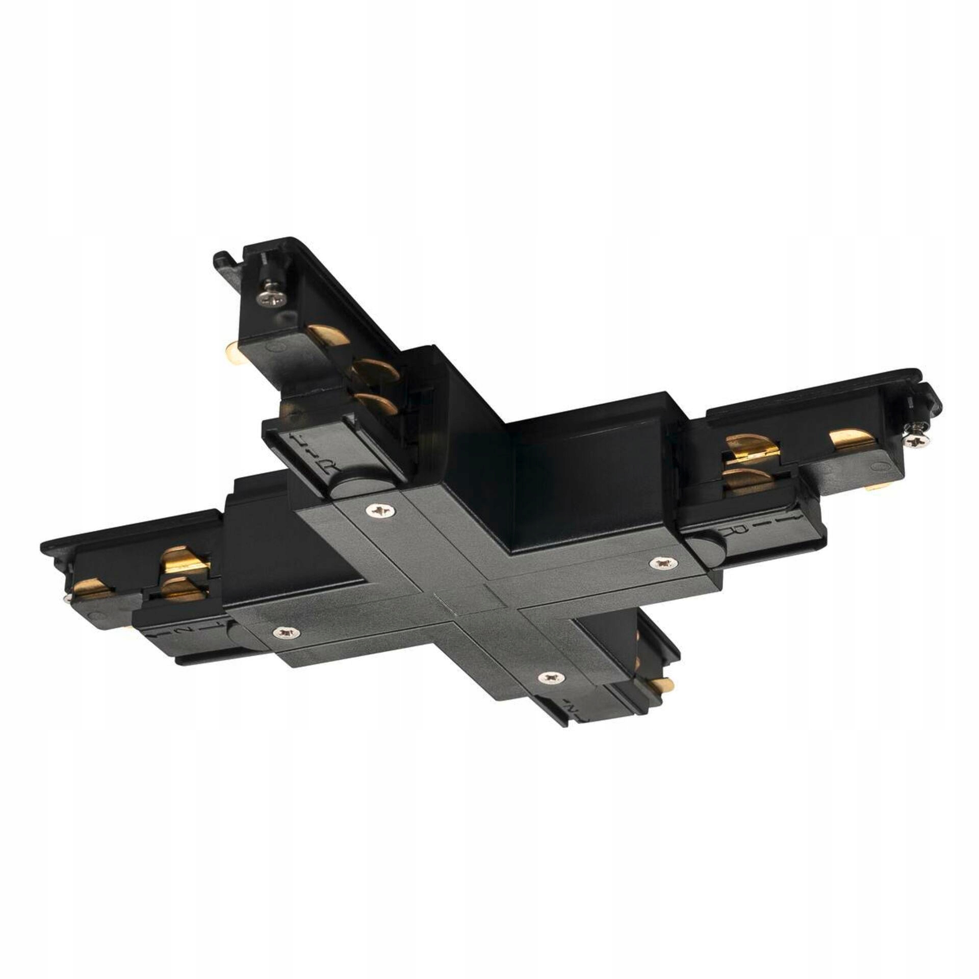 X spojka Slv S-track Dali čierna, 3fázová, IP20, 203x203 mm
