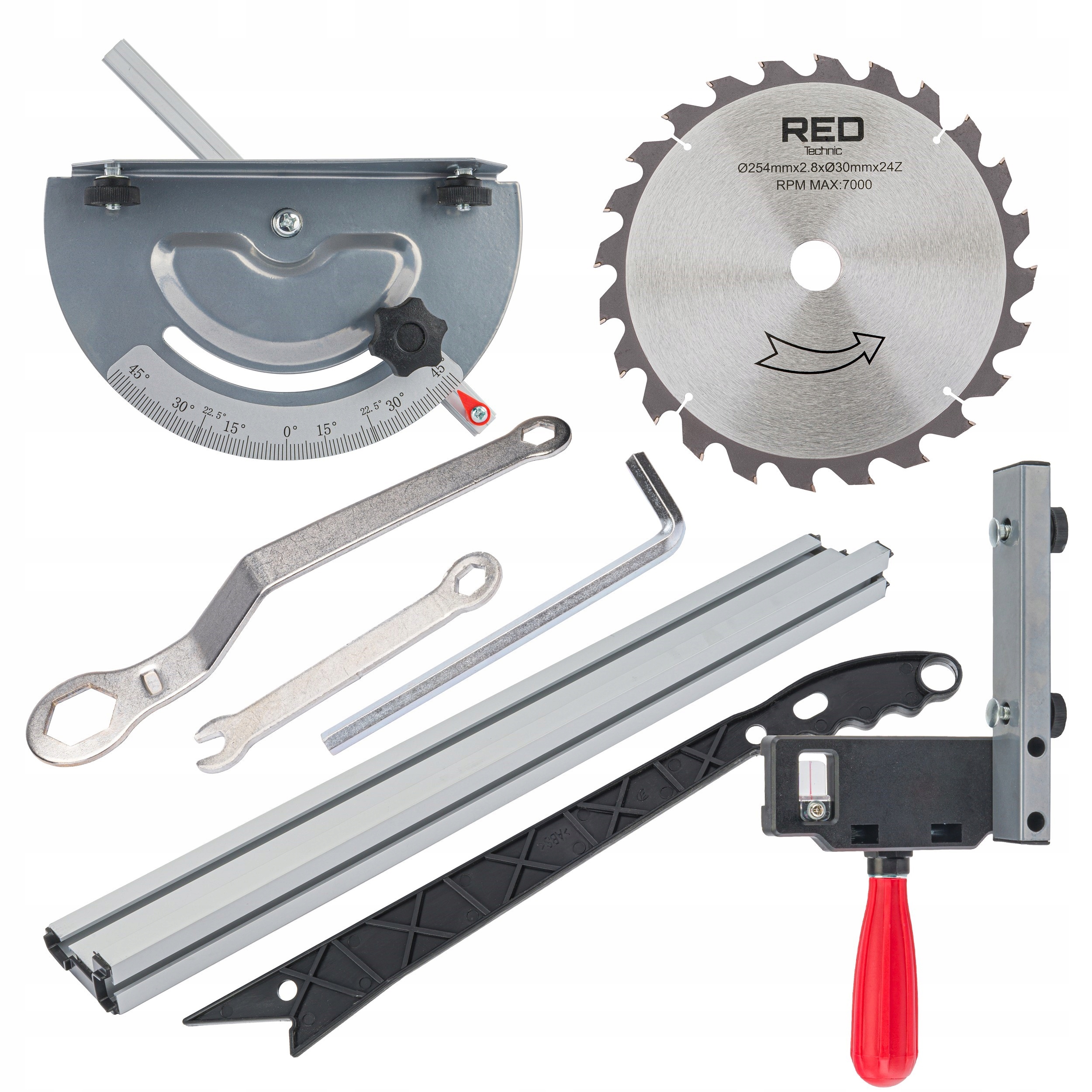 Piła STOŁOWA Pilarka Do Drewna Tarczowa Krajzega Stół Tarcza 3400W 4-Blaty EAN (GTIN) 5904067443662