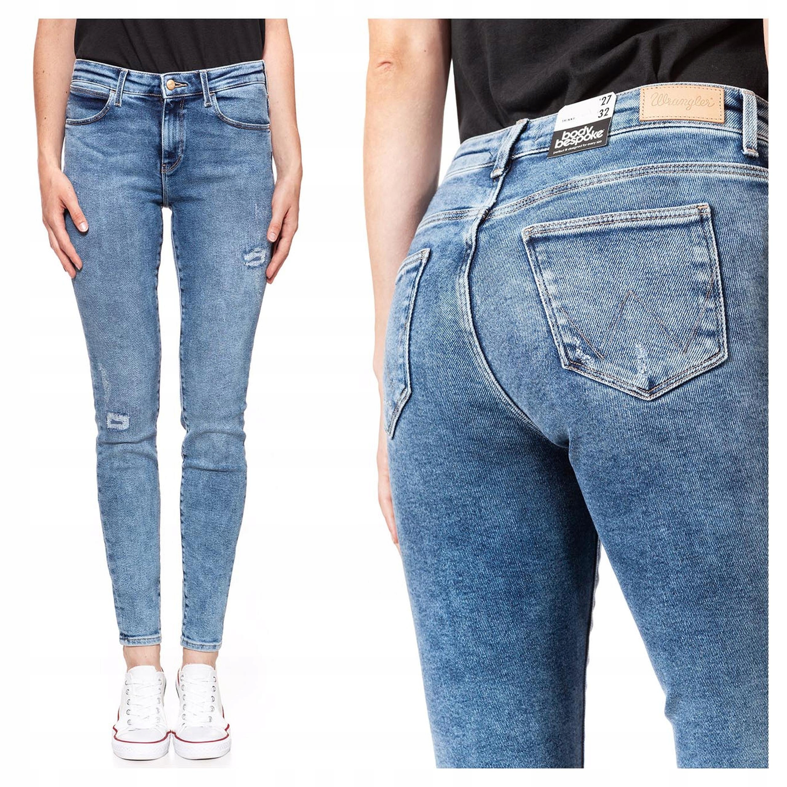 Wrangler Skinny Dámské Džínové Kalhoty W25 L32