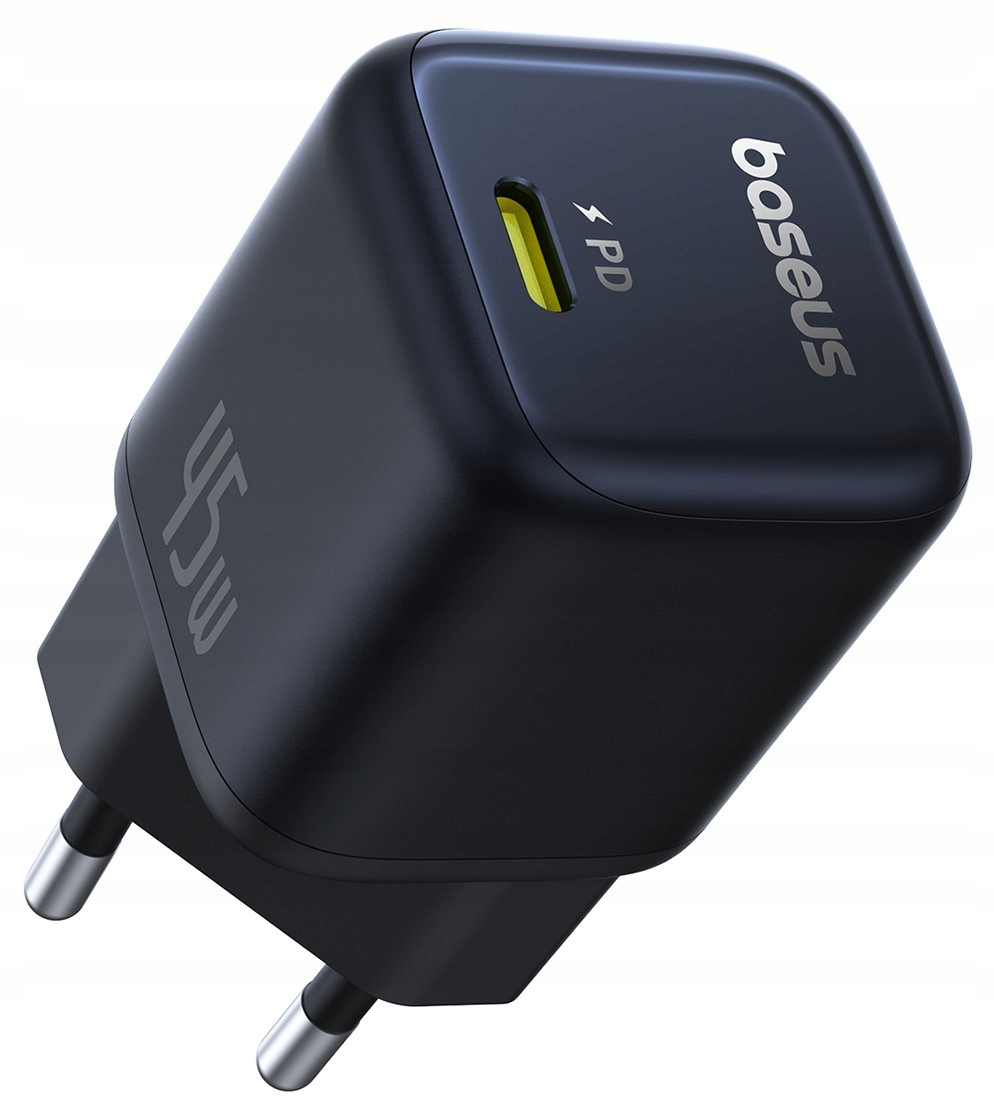 Ładowarka sieciowa Baseus PicoGo Gan Fast Charger 45W Czarny