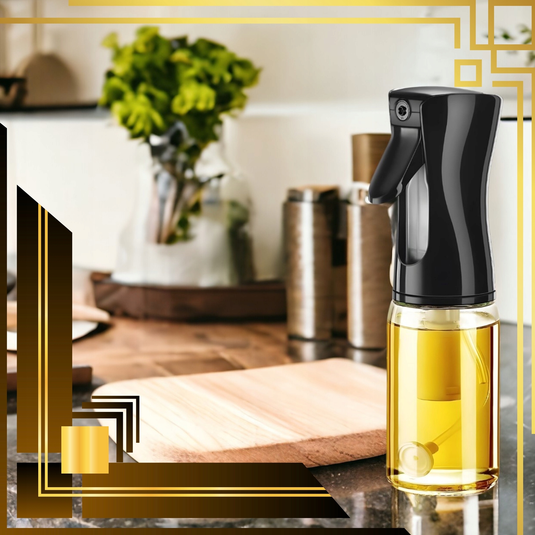 SPRYSKIWACZ DO OLEJU OLIWY OCTU DOKŁADNY ROZPYLACZ DOZOWNIK W SPRAYU 190 ml Marka bez marki