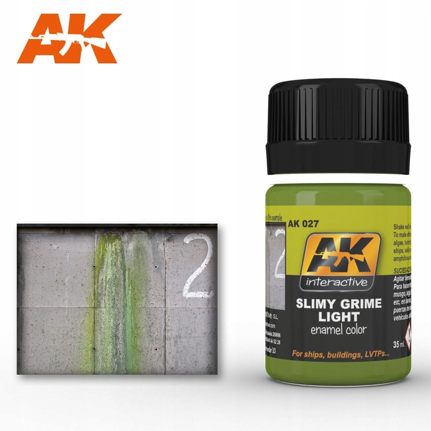 AK027 Slimy Grime light (streaking) 35 ml by Ak.