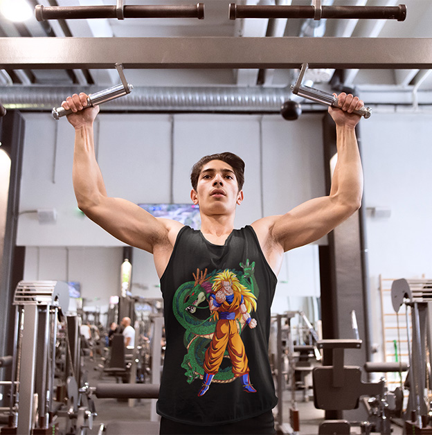 TANK TOP DRAGONBALL GOKU SHENLONG Rozmiar M