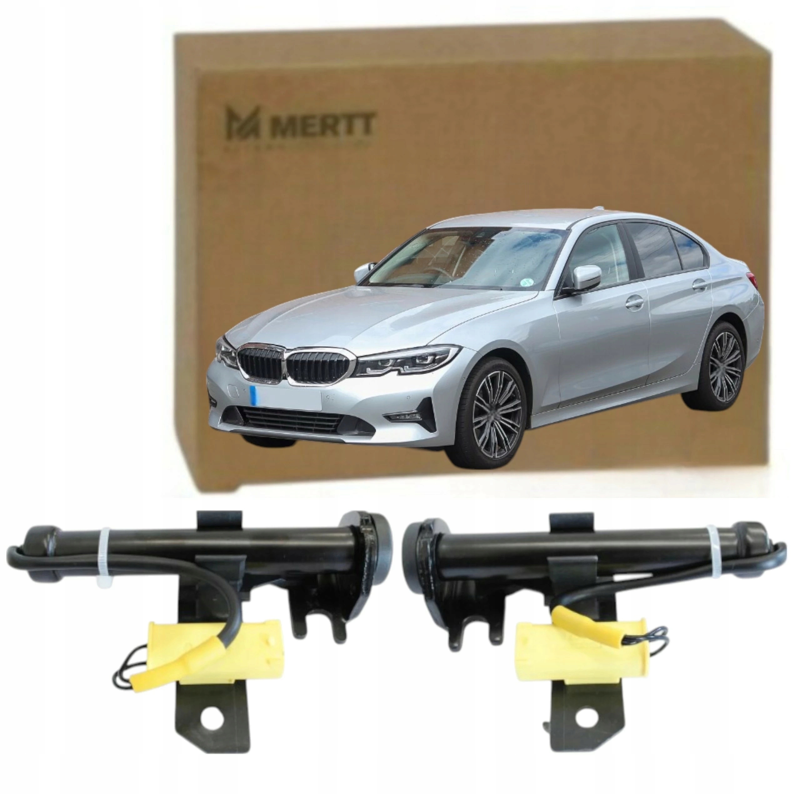 x2 Náboj kapoty Pravý Levý pyrotechnický kryt motoru Bmw 3 G20 G21 20