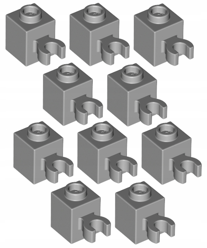 

Lego J. Szary Klocek 1x1 Zaczep 'C' 30241/6345426