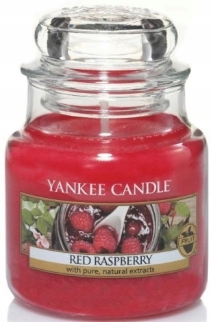 

Yankee Candle świeca zapachowa Red Raspberry 104g