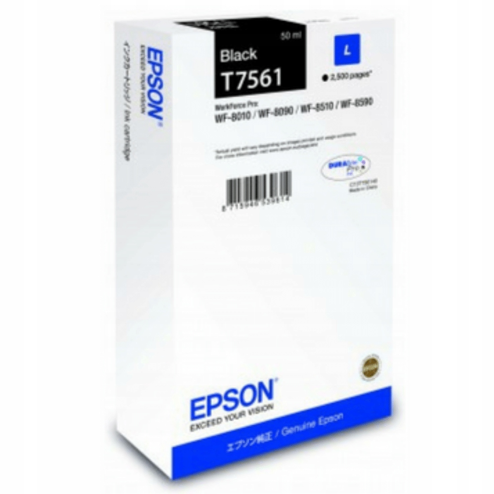 Inkoust T7561 L Epson WorkForce Pro WF-6530MFP WF-8010DW WF-8090D3TWC