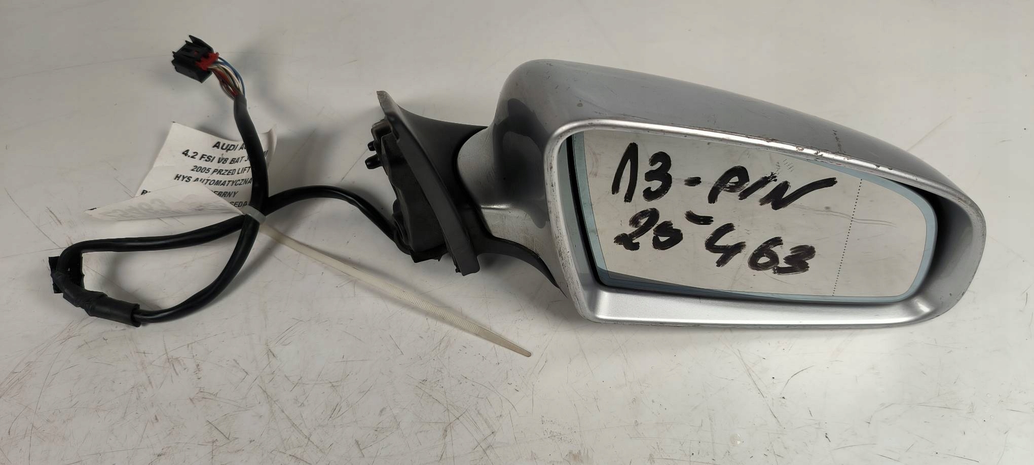 mirror right AUDI A6 C6 13 PIN