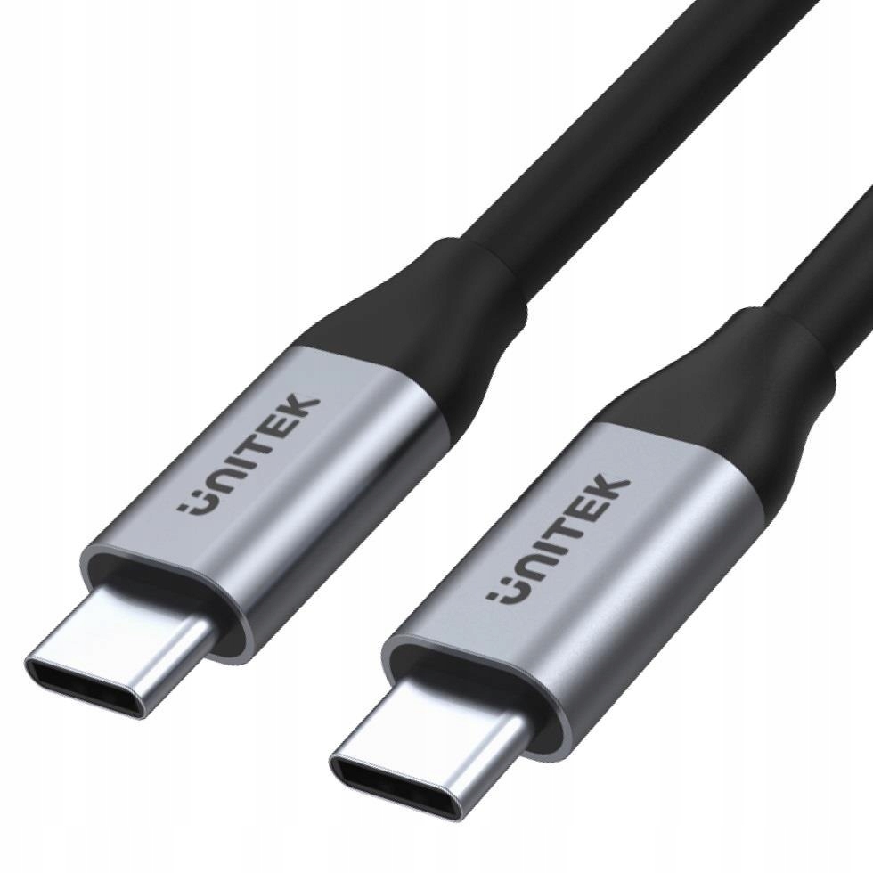 Unitek Kabel Przewód Usb-c na Usb-c 5Gbps 4K 60Hz 20V/5A 100W 2m mocny