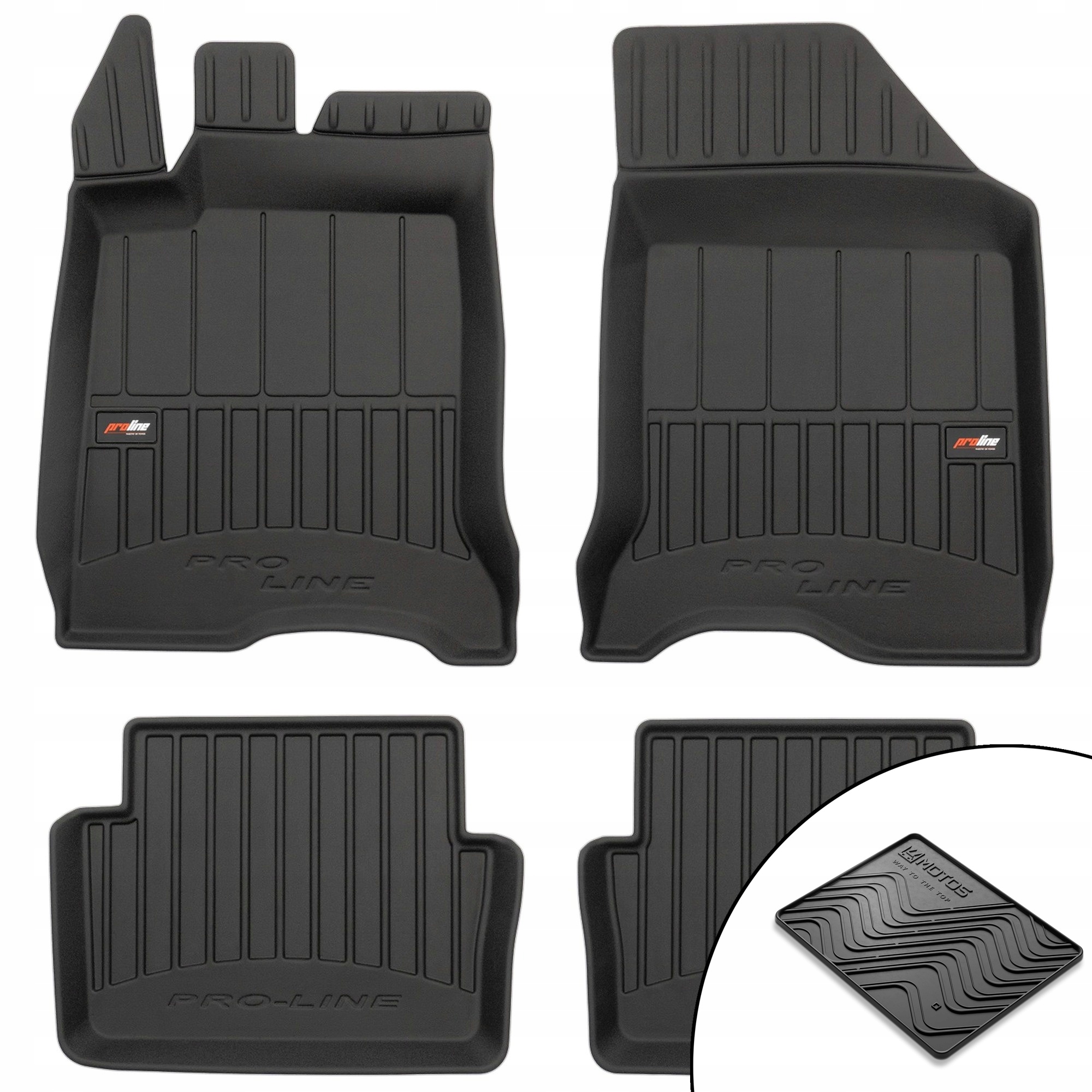 3D gumové rohože Renault Laguna II 2001-2007 rohož zdarma