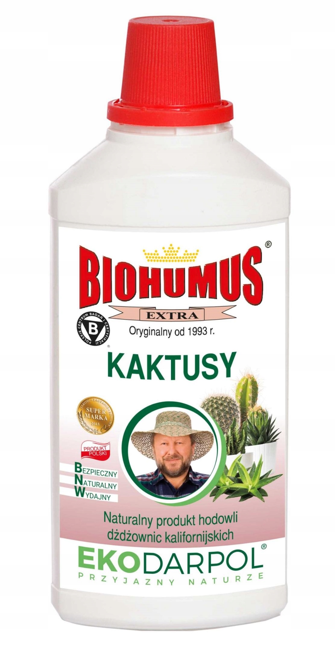 

Biohumus Extra Kaktusy 0,5L nawóz do kaktusów