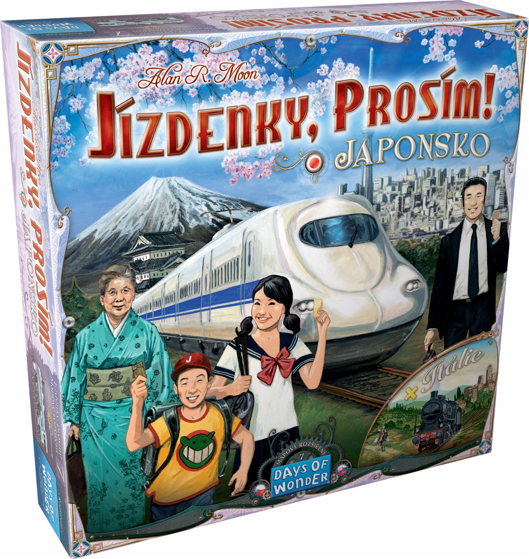Asmodee Czech Republic Jízdenky, prosím! Japonsko a Itálie