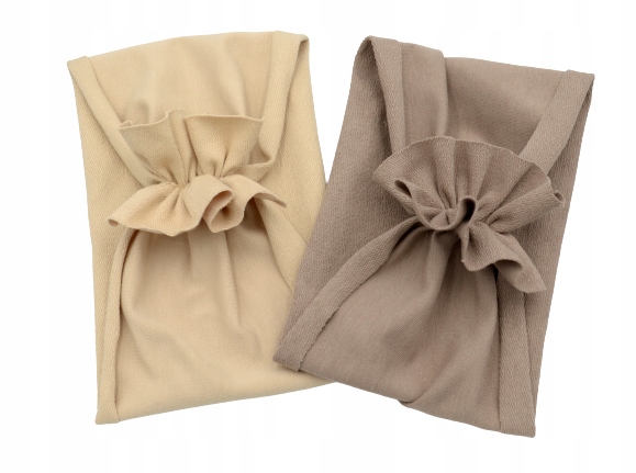 

Opaska Szeroka 2 szt turban kakao beż motyl 44-47