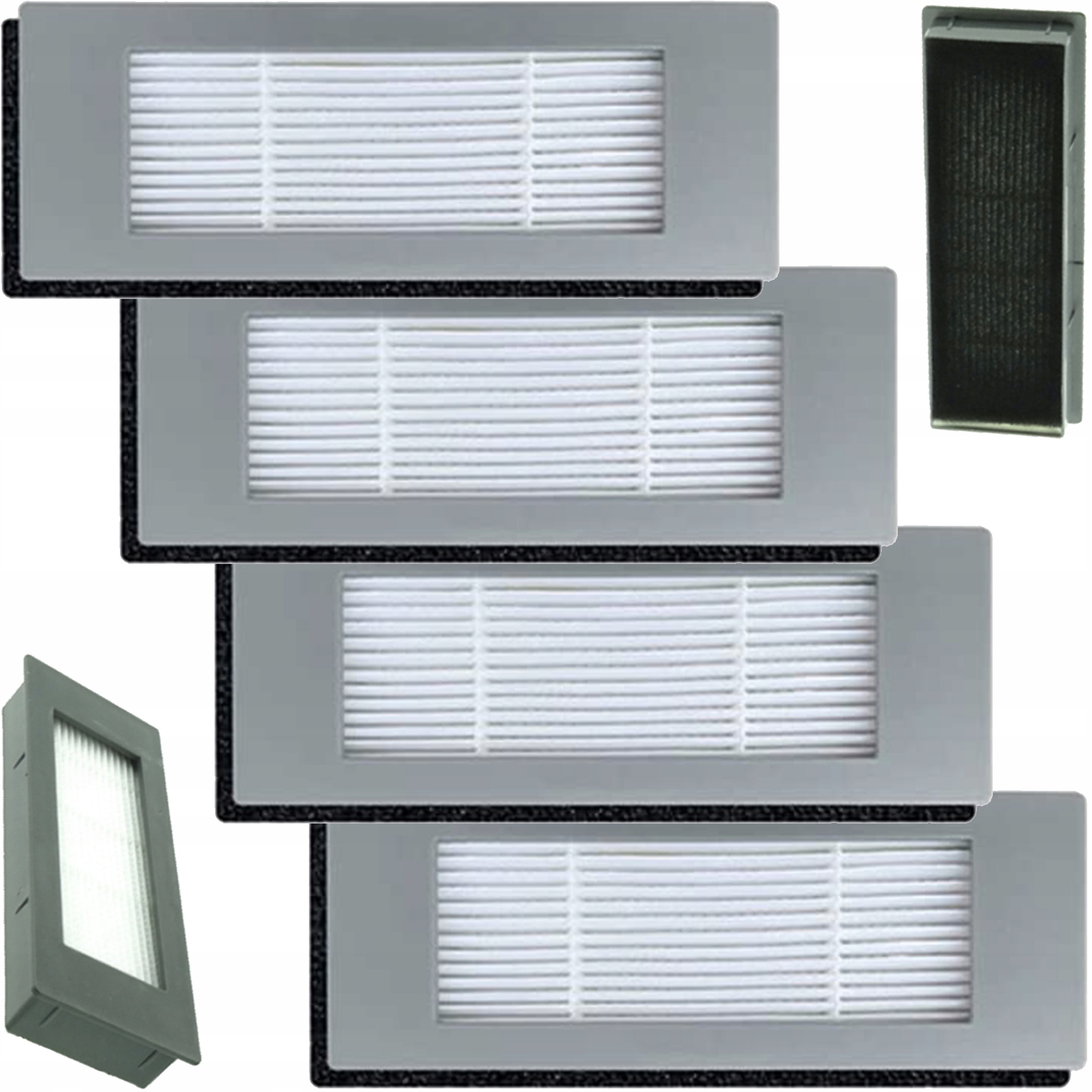 4x FILTR HEPA do iROBOT ROOMBA COMBO ECOVACS