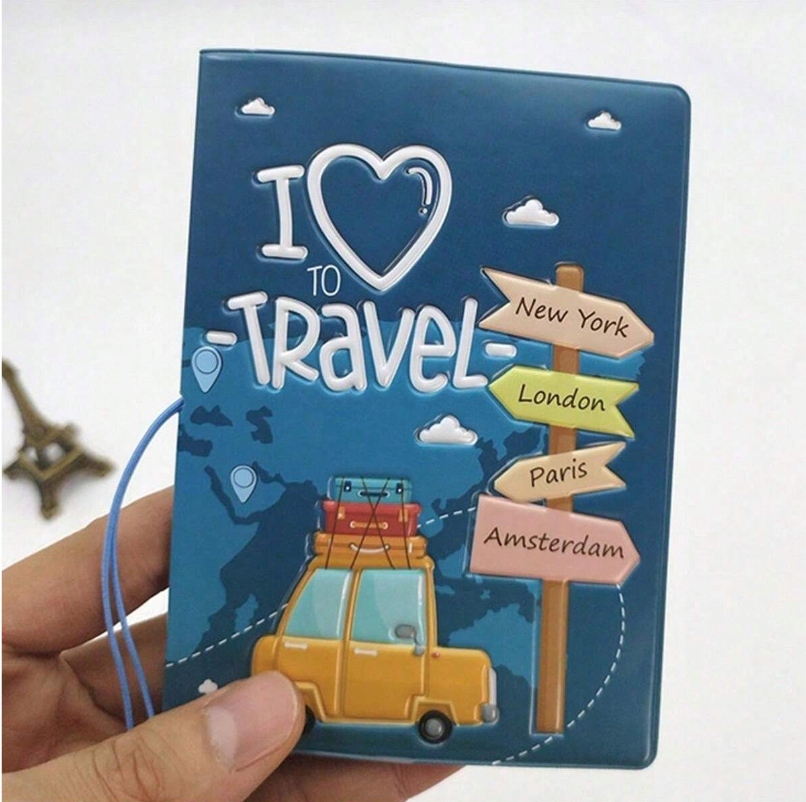 Etui na PASZPORT Dokumenty Karty na gumkę kolorowe OKŁADKA Portfel Rodzaj na dokumenty