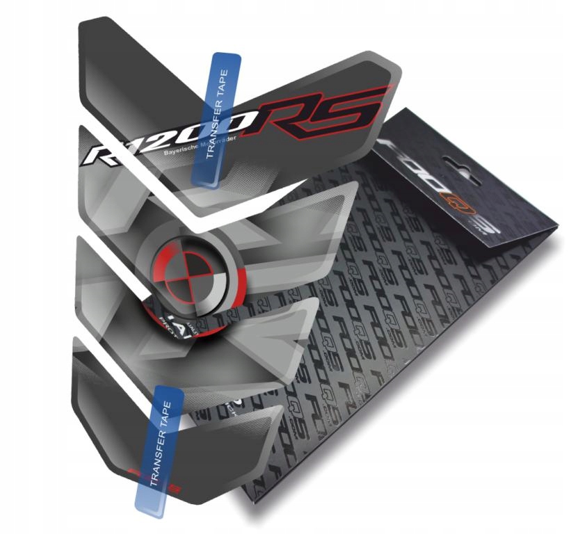 Tank-pad od firmy Fooqs pro Bmw R 1200 Rs R1200 1200RS Stříbrný
