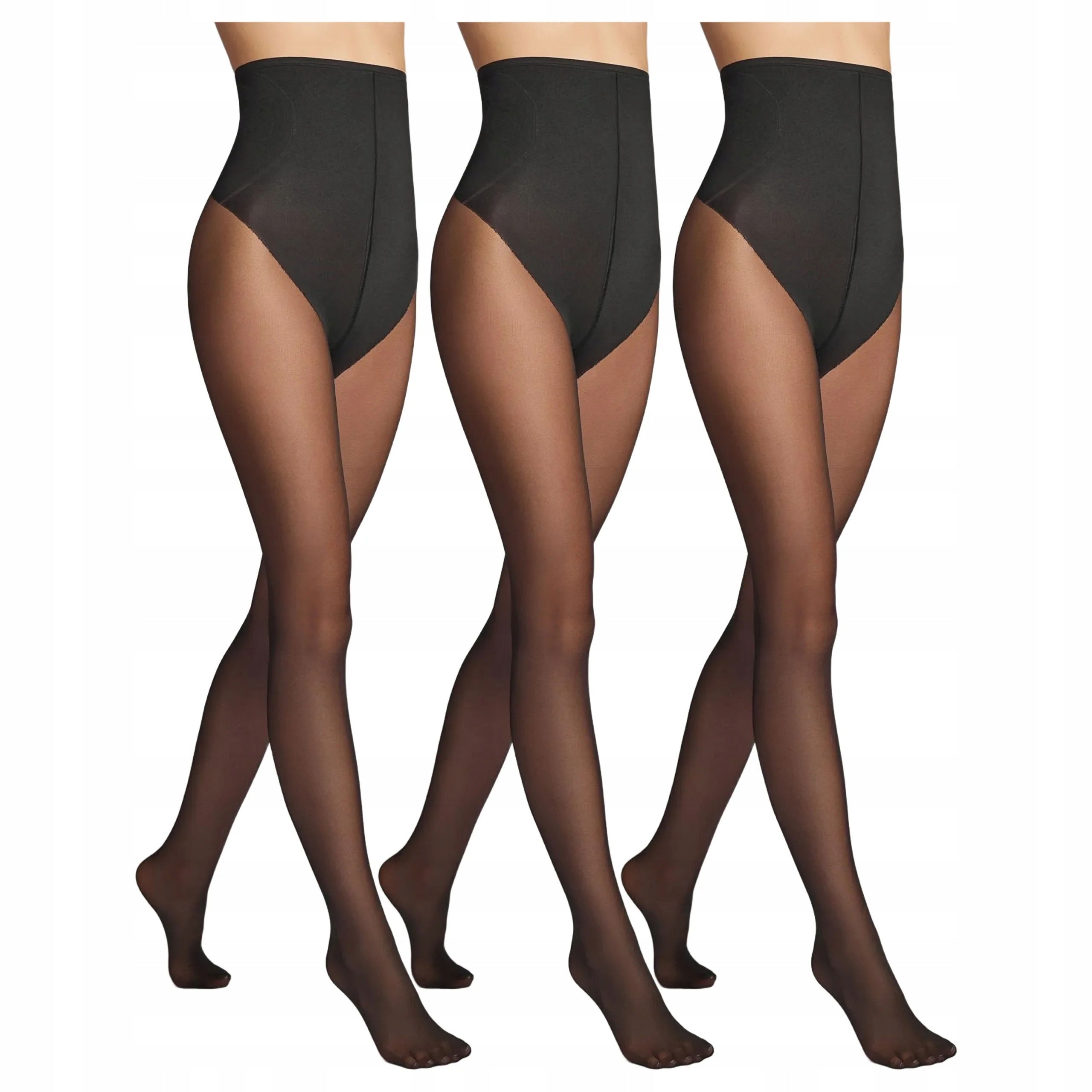3x Punčocháče punčocháče Talia Control 20 den Marilyn Nero 4-L