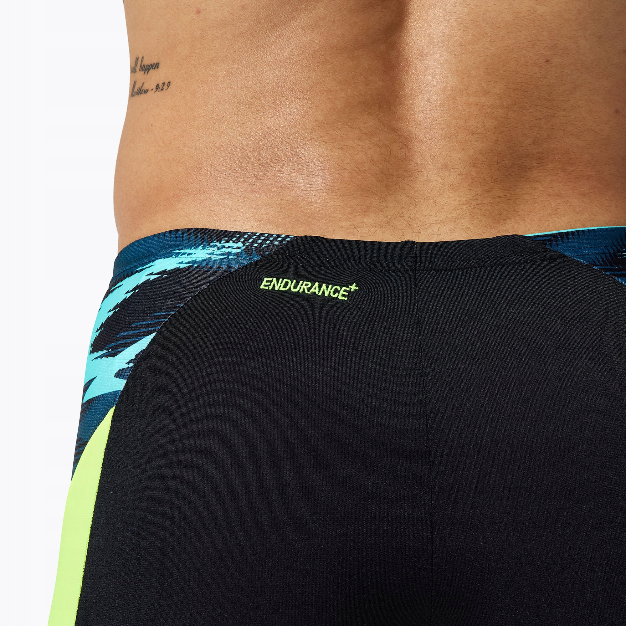 Bokserki pływackie męskie Speedo Endurance+ Max Splice Aquashort black 30