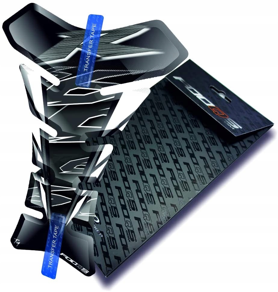 Tank-pad od firmy Fooqs pro Yamaha Yzf R-6 Černý