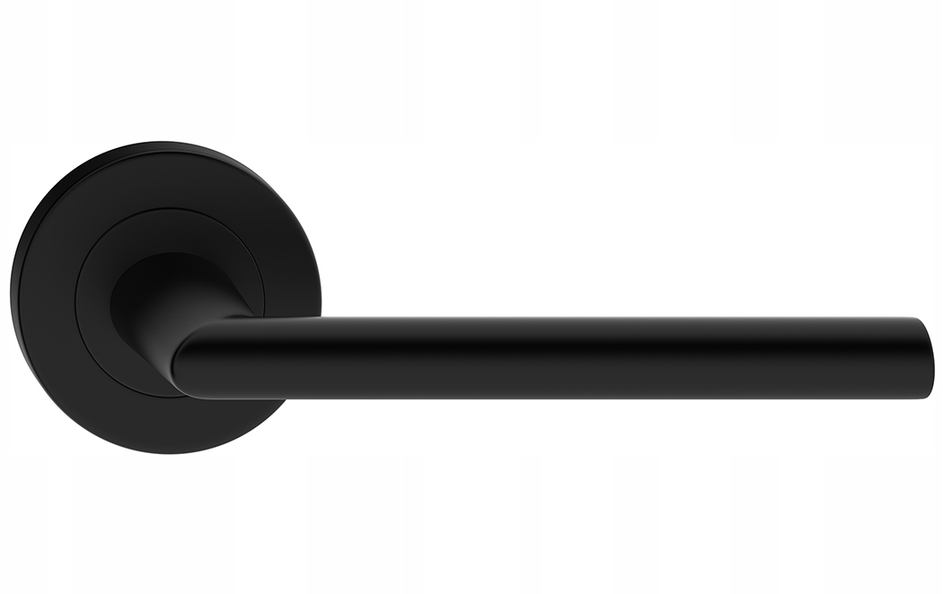 

Klamka Drzwiowa Supra Okrągła Kolor Czarny