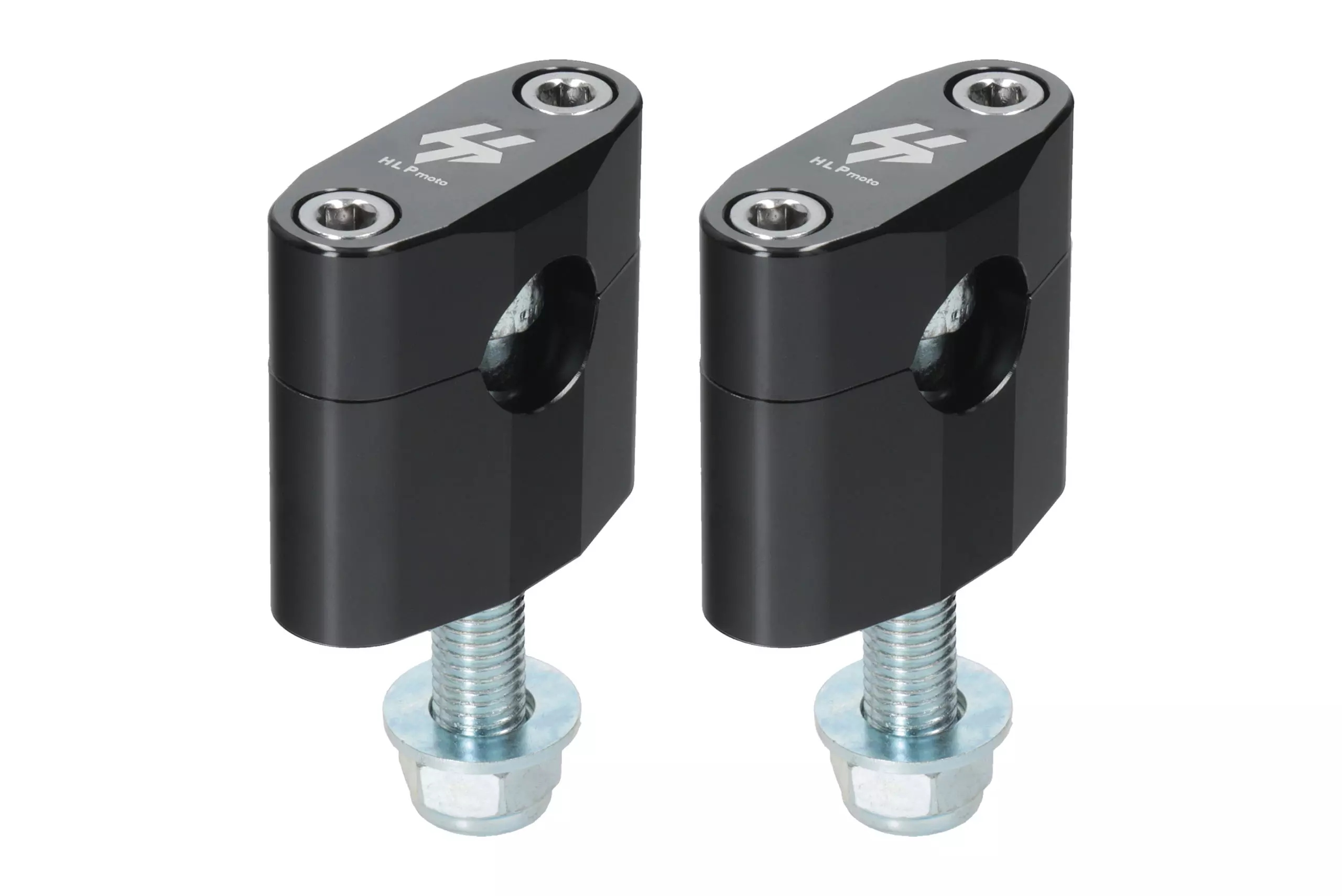Adapter podwyższenie kierownicy [22mm] Hlp 34mm M12 czarny