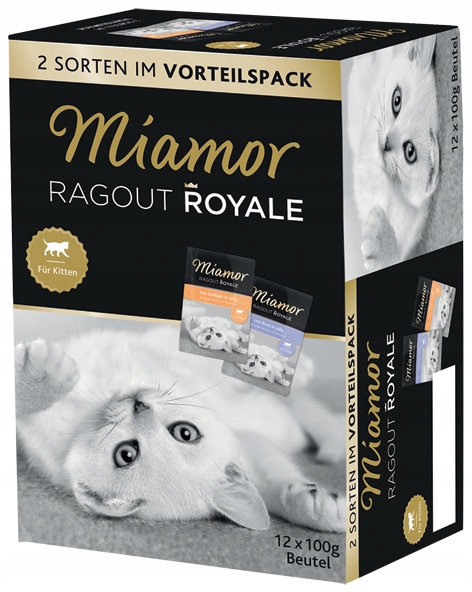Miamor Ragout Royale Kitten mix v želé 12x100 g