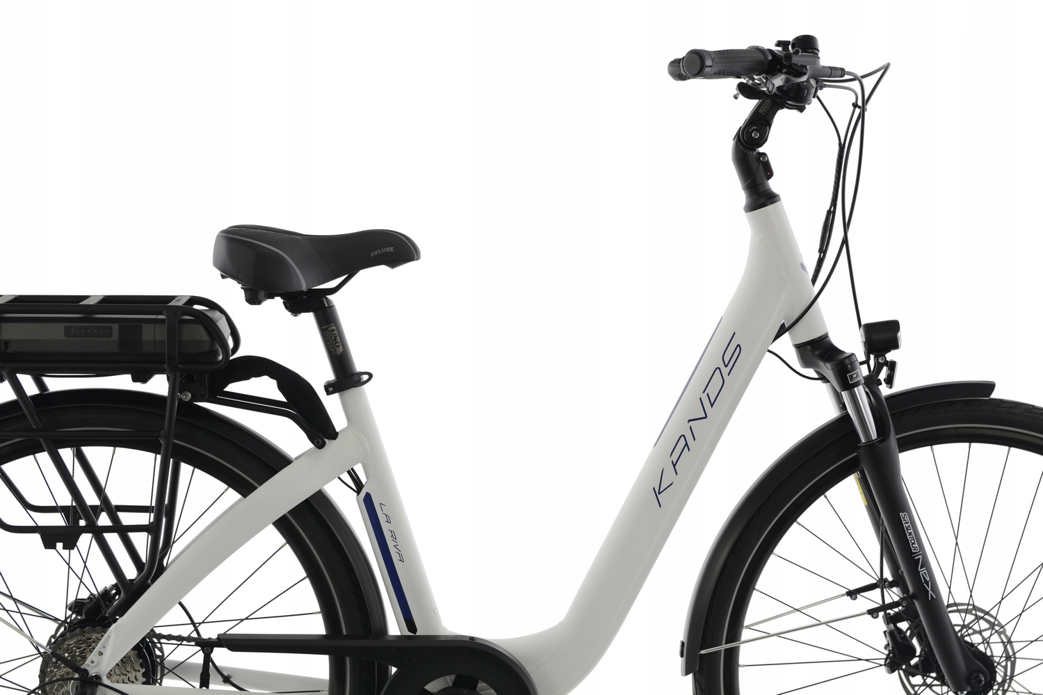 ROWER KANDS E-BIKE 28 LA RIVA HYDR r18' BIAŁY SHIMANO w super cenie R-24