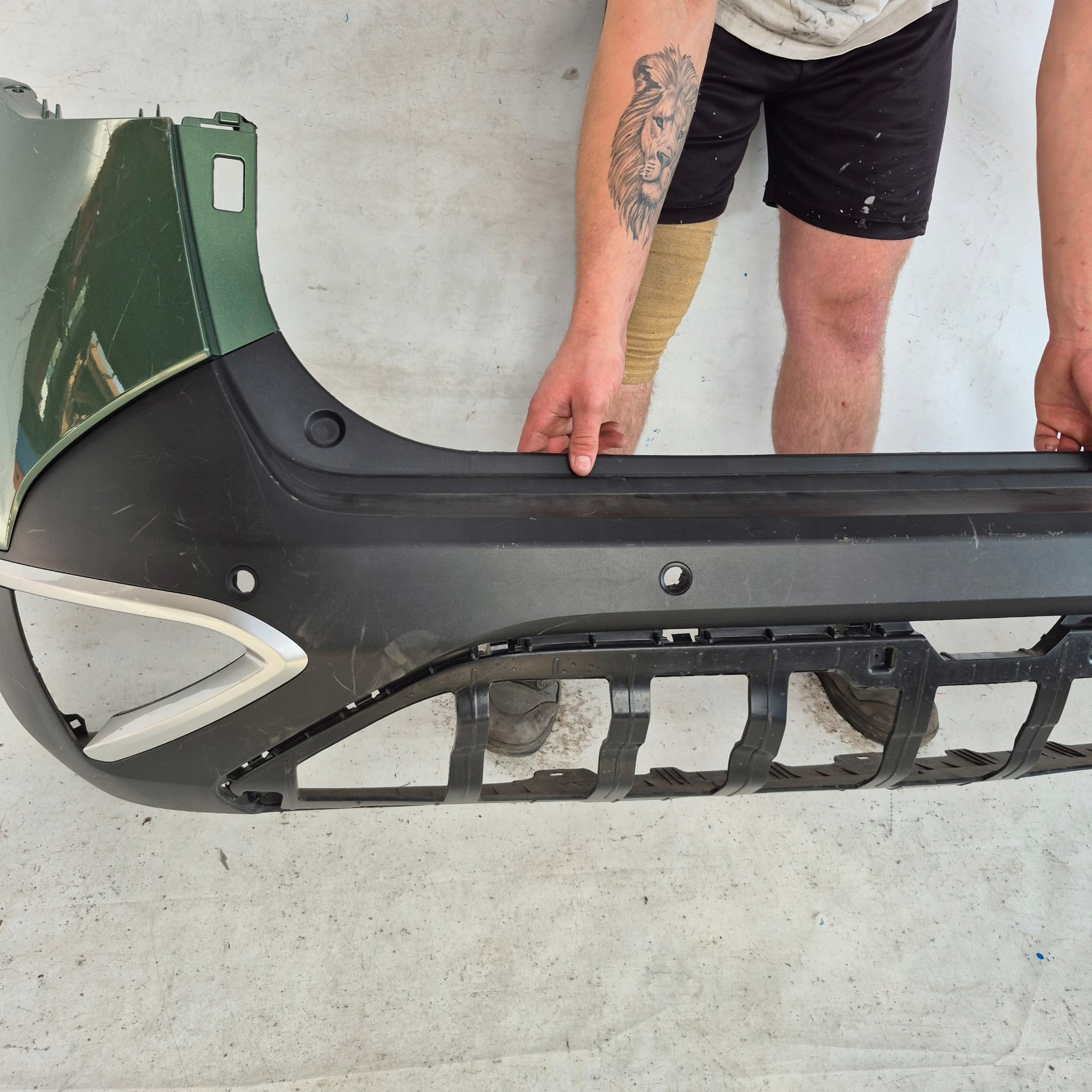 KIA SPORTAGE 5 V 21- bumper rear part rear PDC