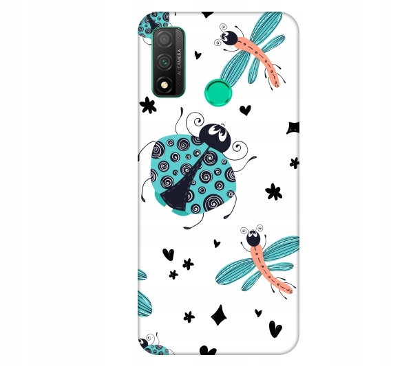 

Etui na telefon Huawei P Smart 2020 Owady wazki zu