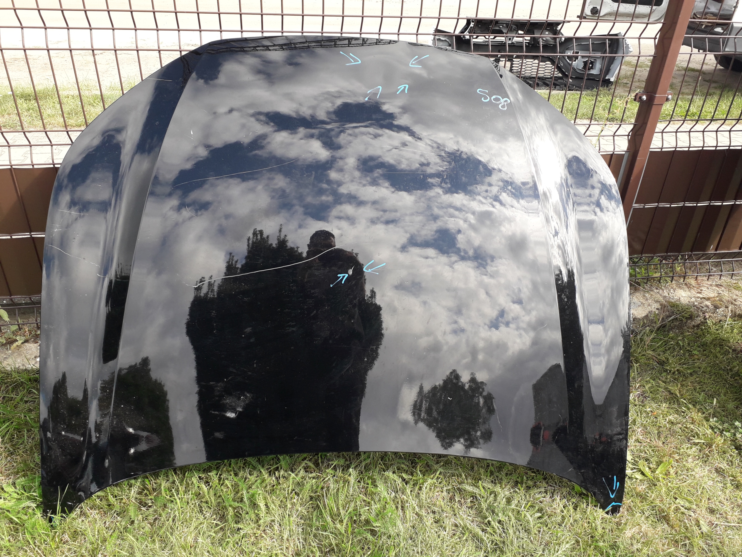 Капот peugeot 508 II R8 19-