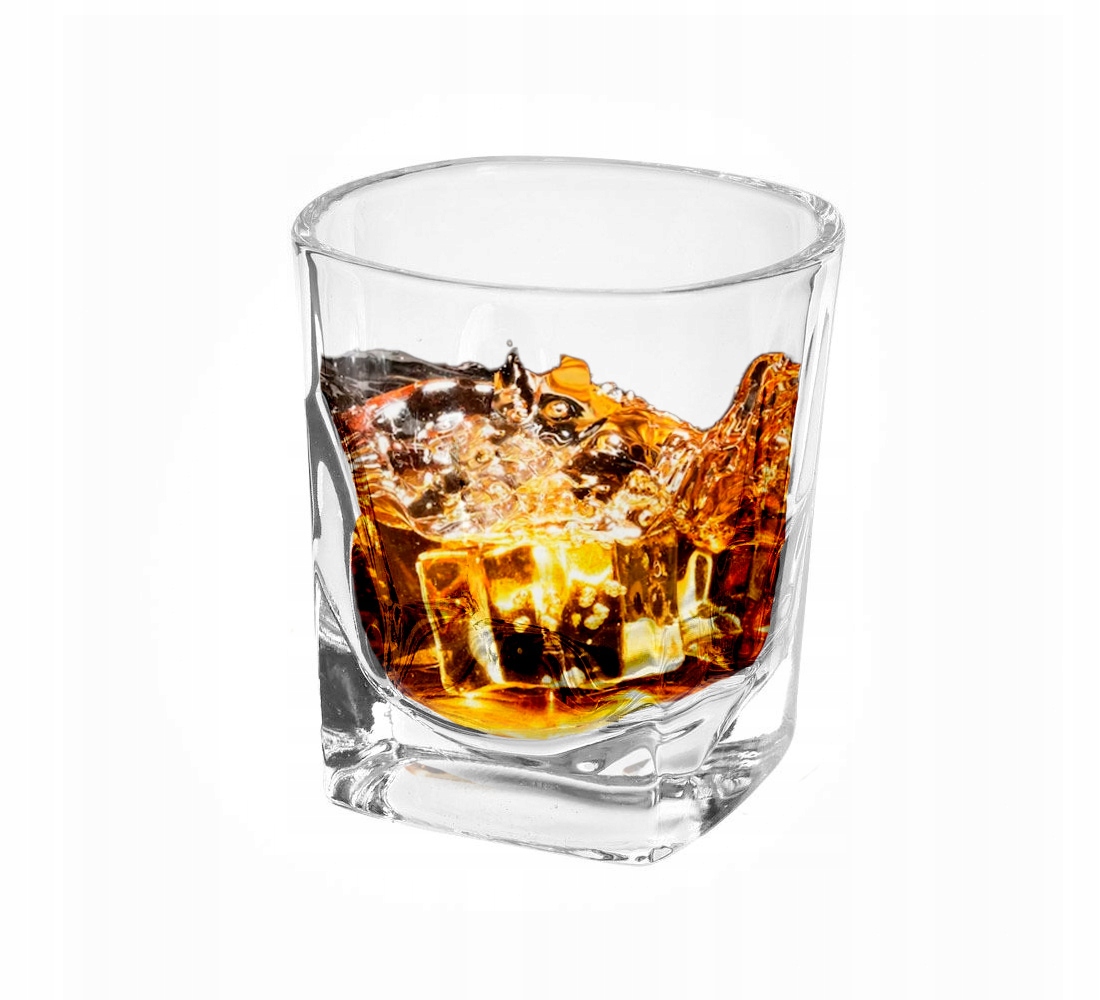 

Szklanka do whisky soku wody kwadratowa 280ml