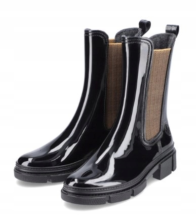 RIEKER DAMSKIE KALOSZE WYSOKIE GUMOWE 39 1ŻCH Rozmiar 39