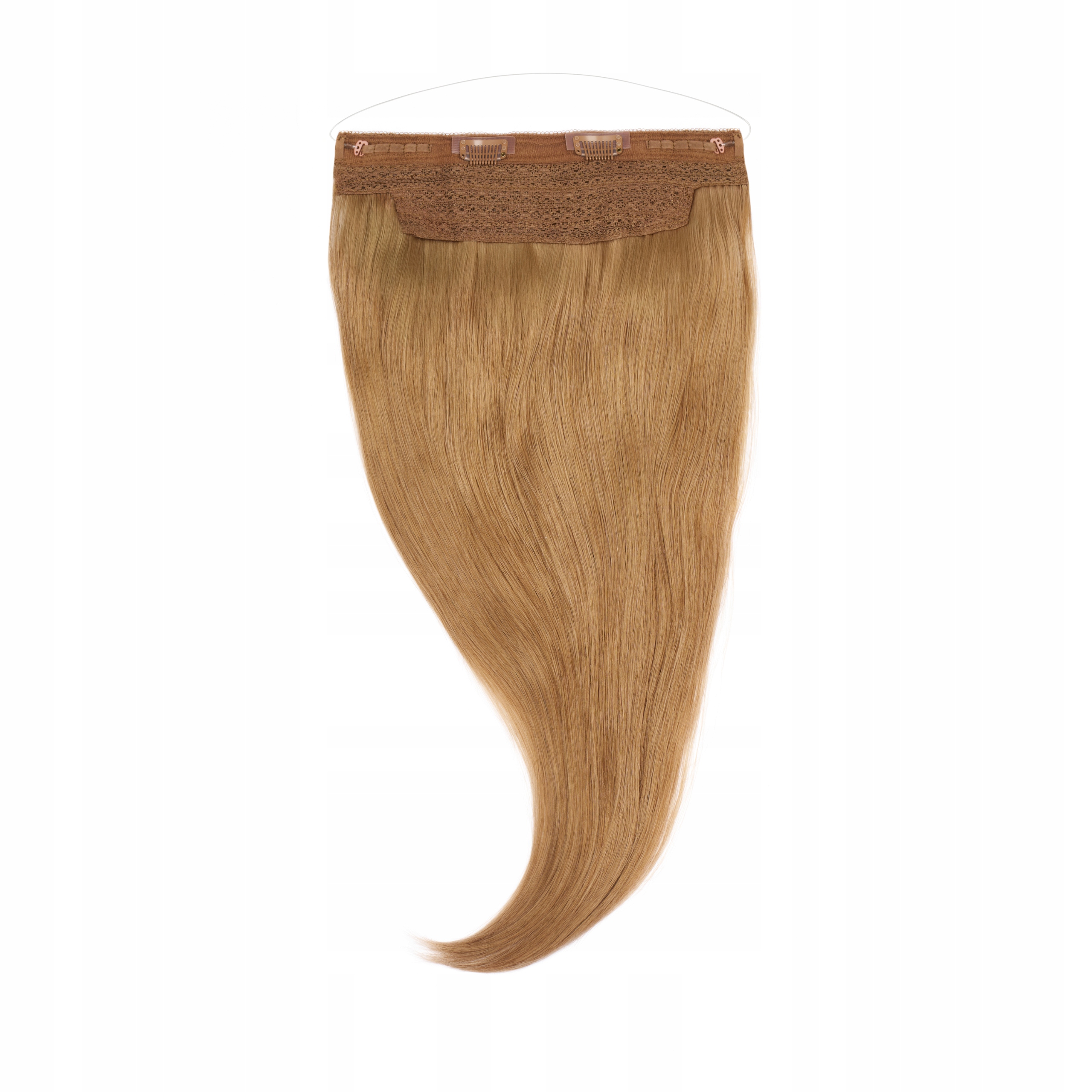 Přírodní vlasy na vlasci flip in hair husté 120 g velmi dlouhé 50 cm