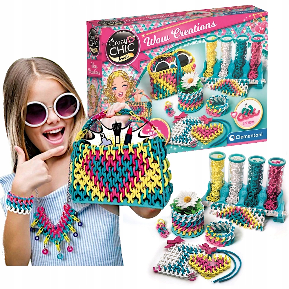 

Zestaw Do Robienia Bransoletek Crazy Chic Kreacje