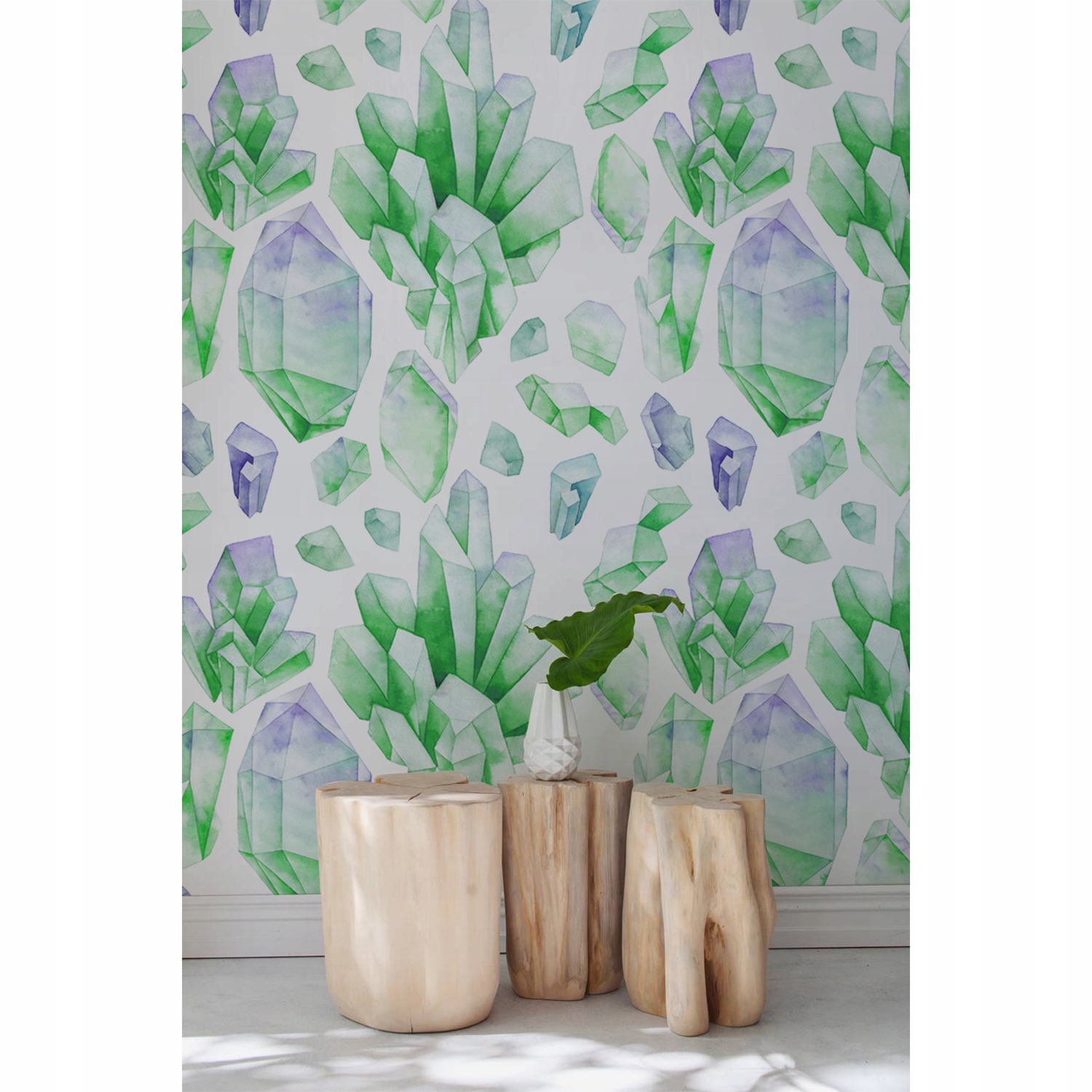 

Fototapeta ścienna Kryształy geometryczna 250x104