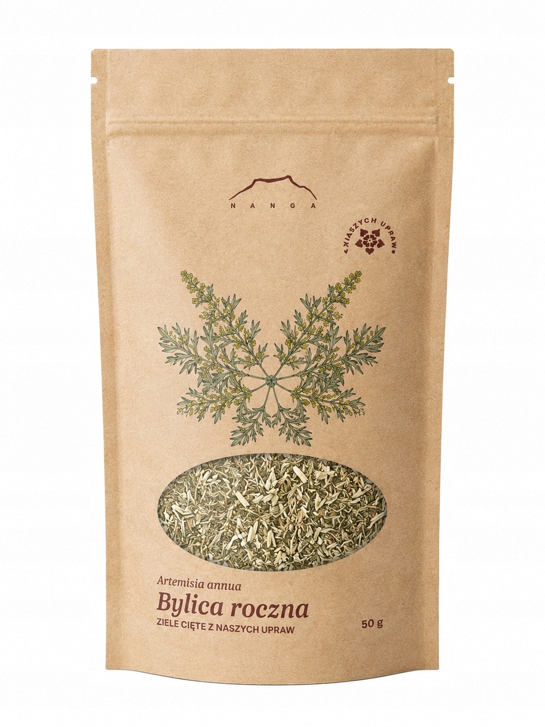 Bylica roczna ziele Artemisia annua Qinghao susz Tcm skóra cięte Nanga 50 g
