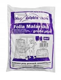 

Blue Dolphin folia malarska gruba plus 4x5m