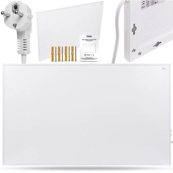 Sada vykurovacieho panelu Ir Cronos Carbon P800 White