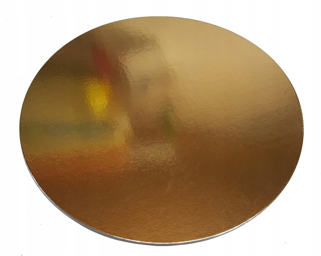 Levně Podložka Zlatý Kroužek 24 CM. 25 Kusů Podložky pod Dort Dort Zlaté