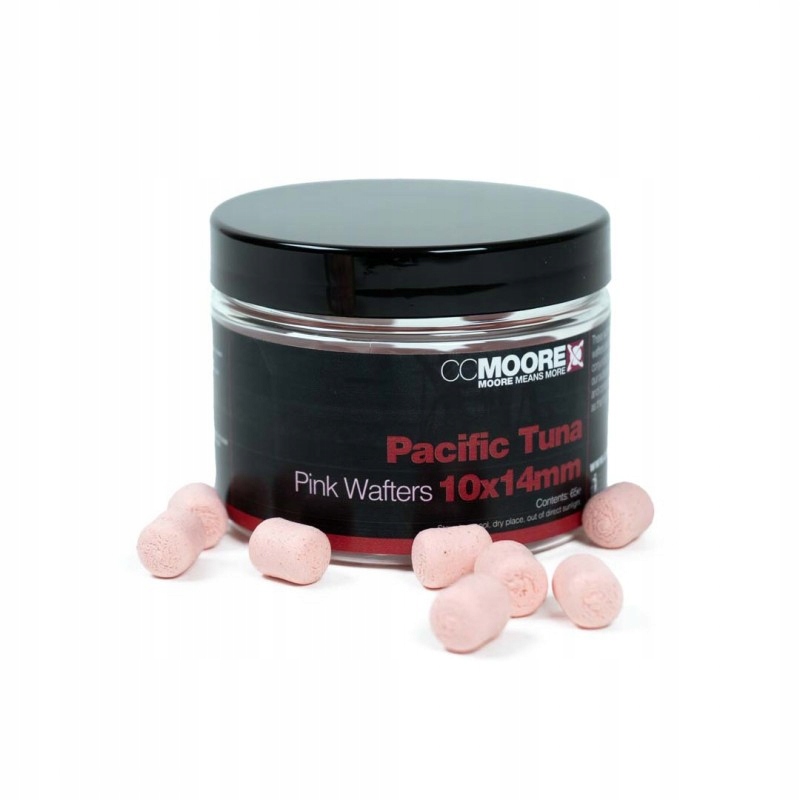 CC Moore Pacific Tuna Dumbell Wafters Pink 10 x 14mm