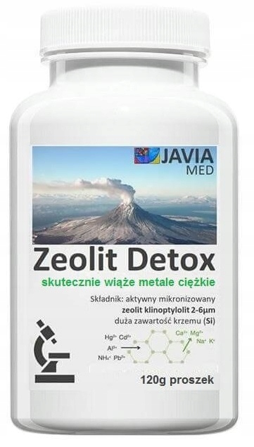 

Zeolit Detox Aktywowany Usuwa Metale Ciężkie 120g