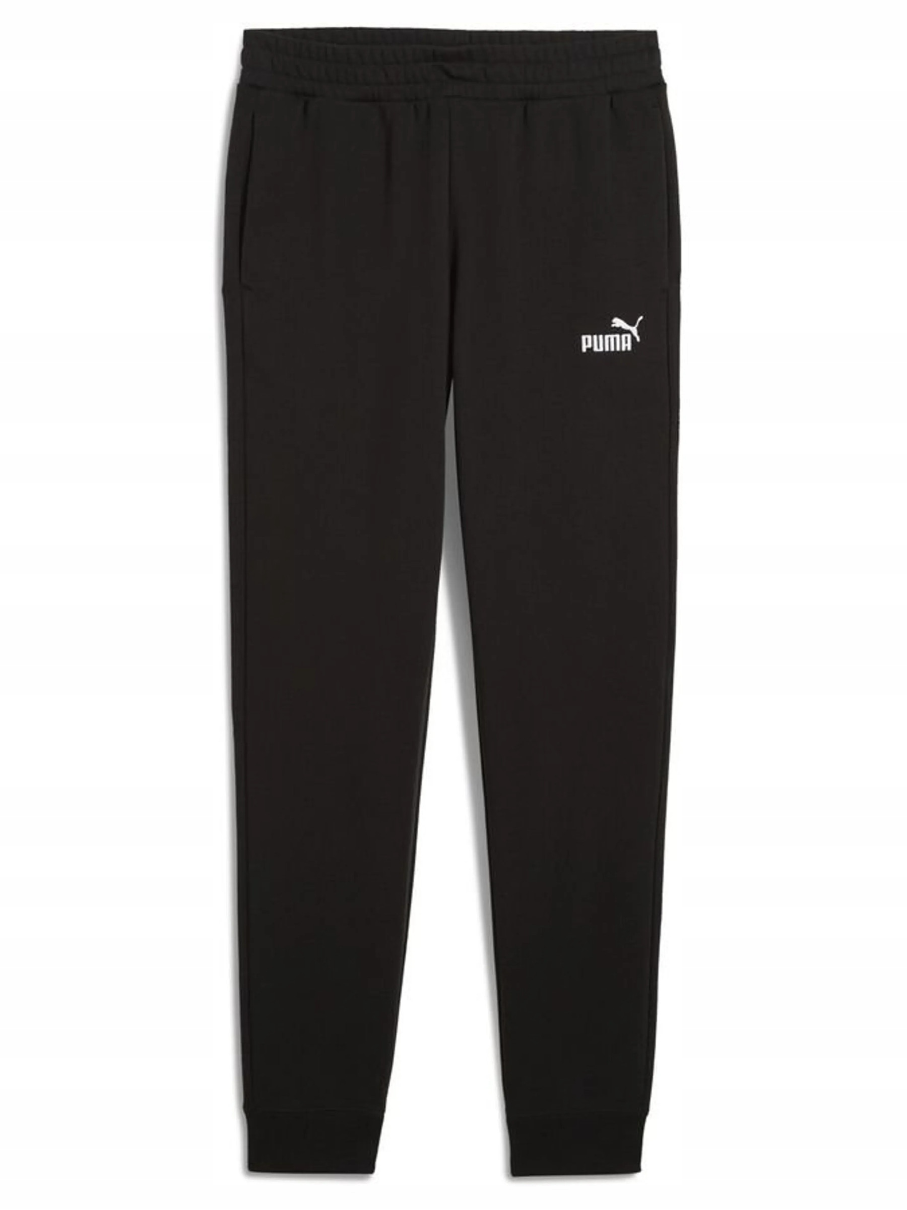 Pánské tepláky Puma 682644-01 černé bavlněné joggery, velikost M