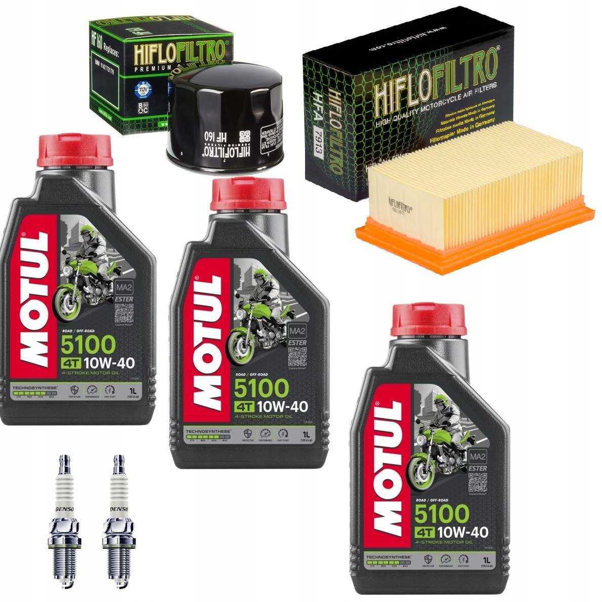 BMW F 800 F800 R 2010-2014 2016-2019 olej filtry świece