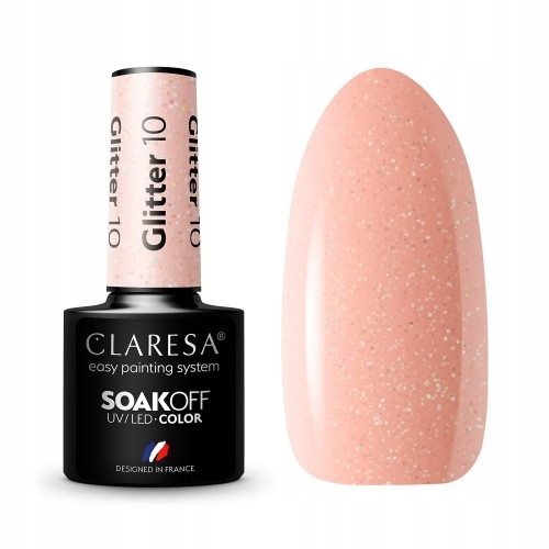 

Claresa Lakier Hybrydowy Glitter nr10 5ml Hybryda