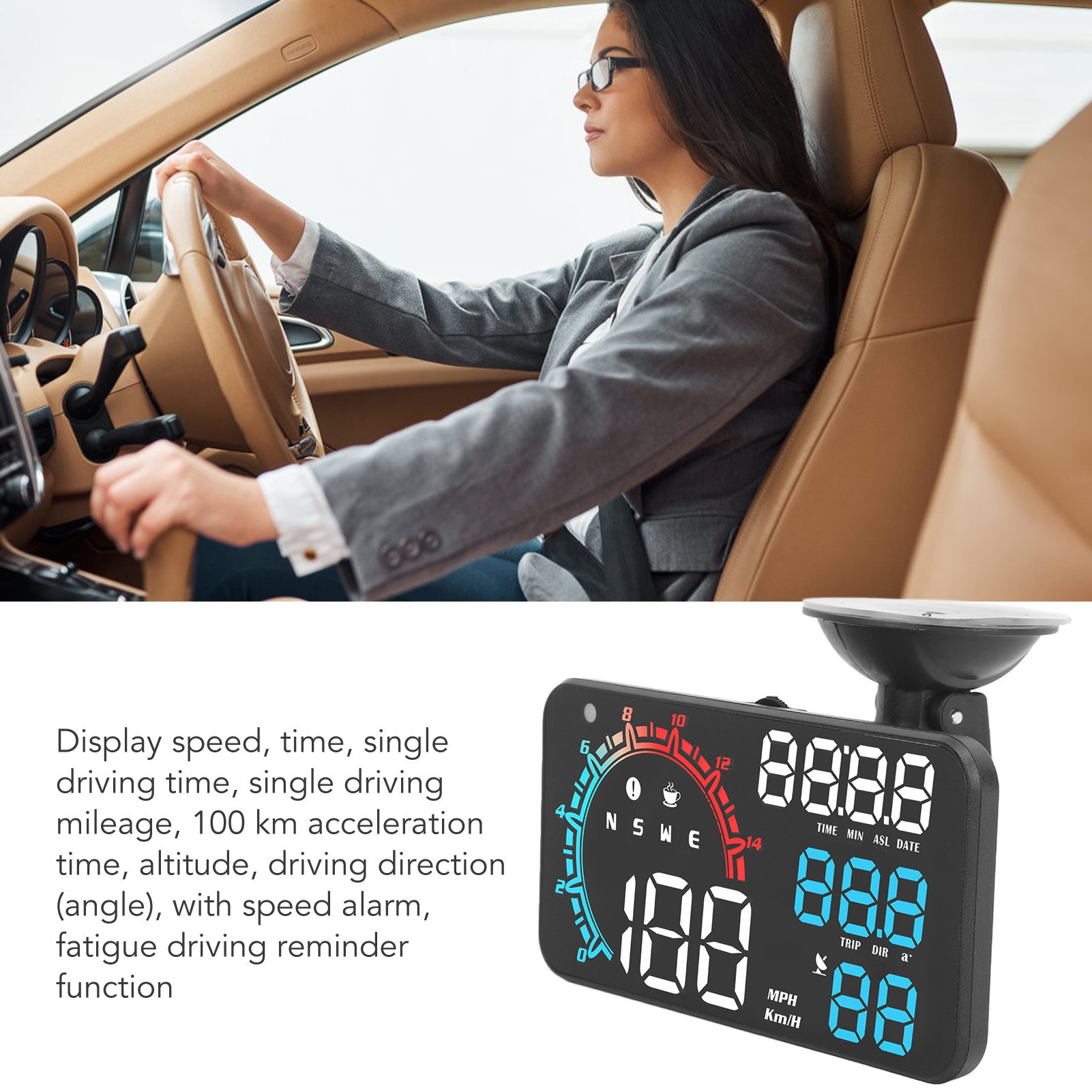 PRĘDKOŚCIOMIERZ GPS WSKAŹNIK WYŚWIETLACZ PRĘD EAN (GTIN) 7039244084807