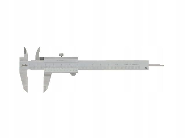 SUWMIARKA NONIUSZOWA KIESZONKOWA LIMIT 300MM 26700708 BLOKADA NA ŚRUBKĘ