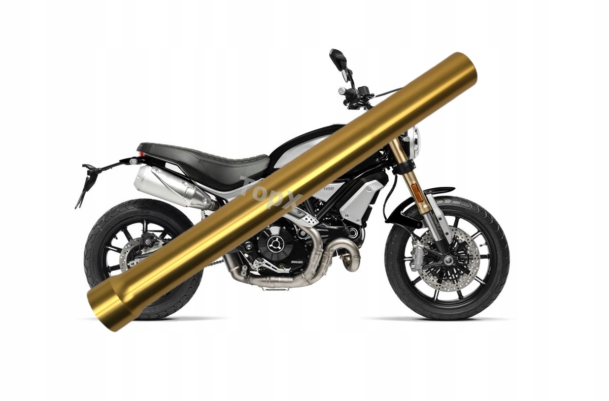 TopX Holení Trubka laga tlumič Odpružení Ducati Scrambler 1100 Sport 18