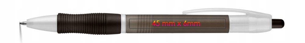 DŁUGOPISY PLASTIKOWE z kolorowym nadrukiem UV full kolor firmowe LOGO 100x Marka inna